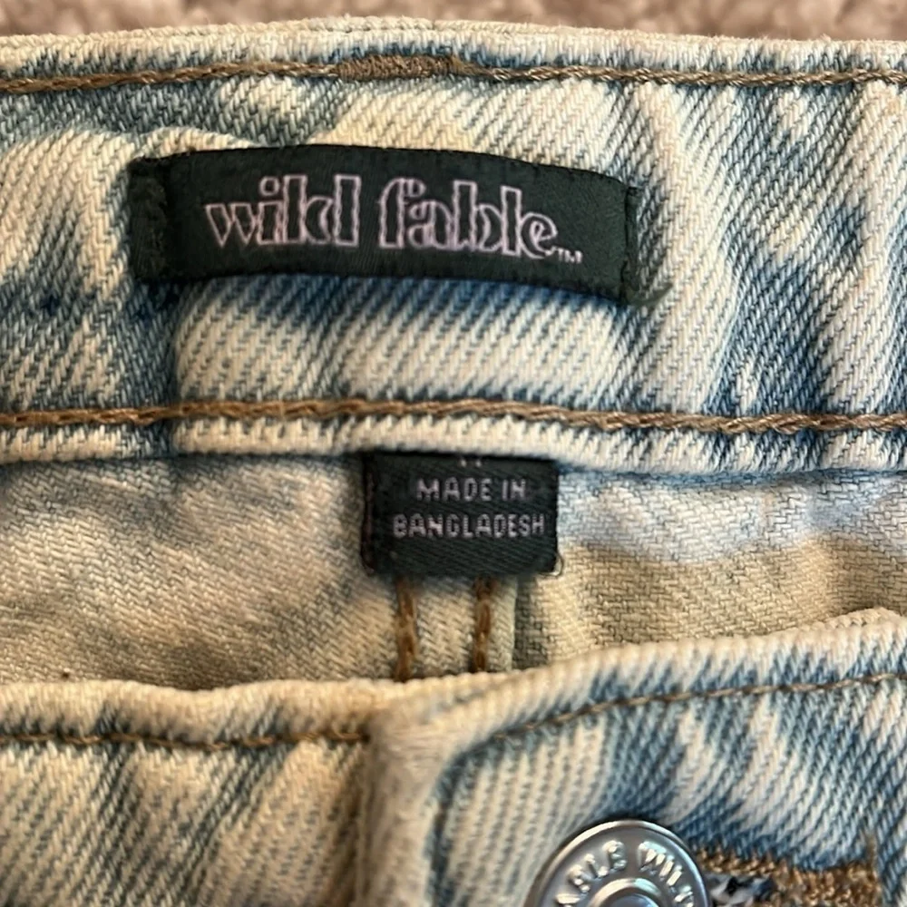 Wild Fable Button Fly Super High Rise Cutoff Shorts Size 17 NWT
